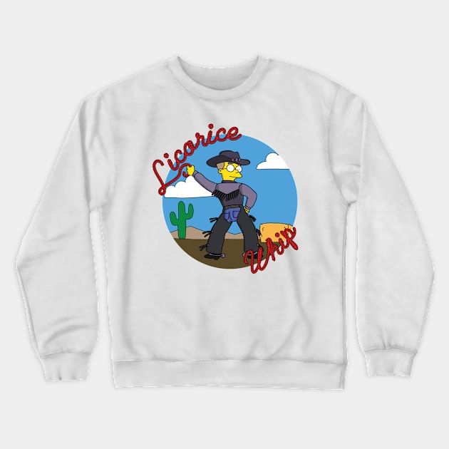 Licorice Whip - Pocket Crewneck Sweatshirt by Rock Bottom